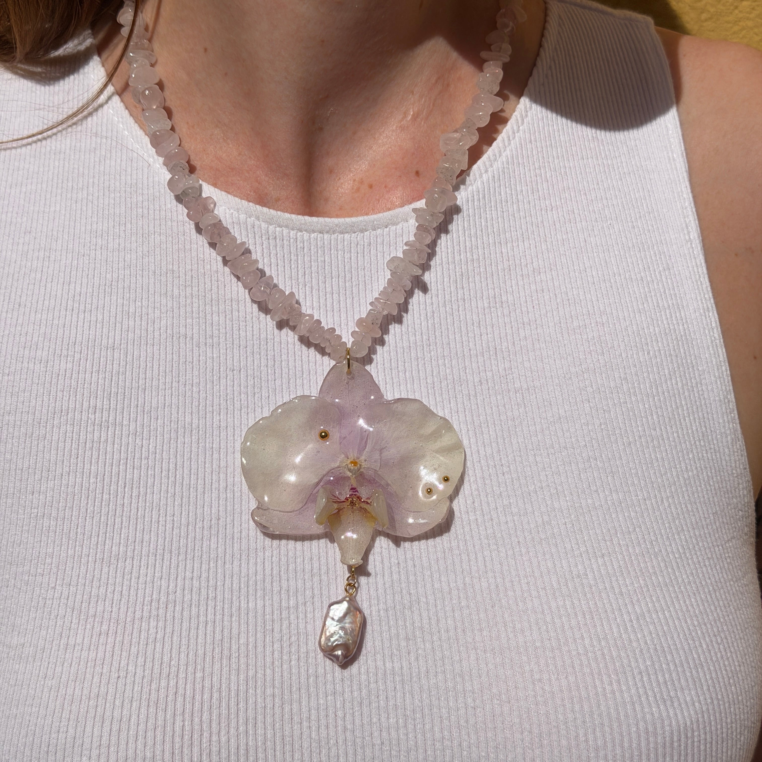 Collar Orquídea - Oriana