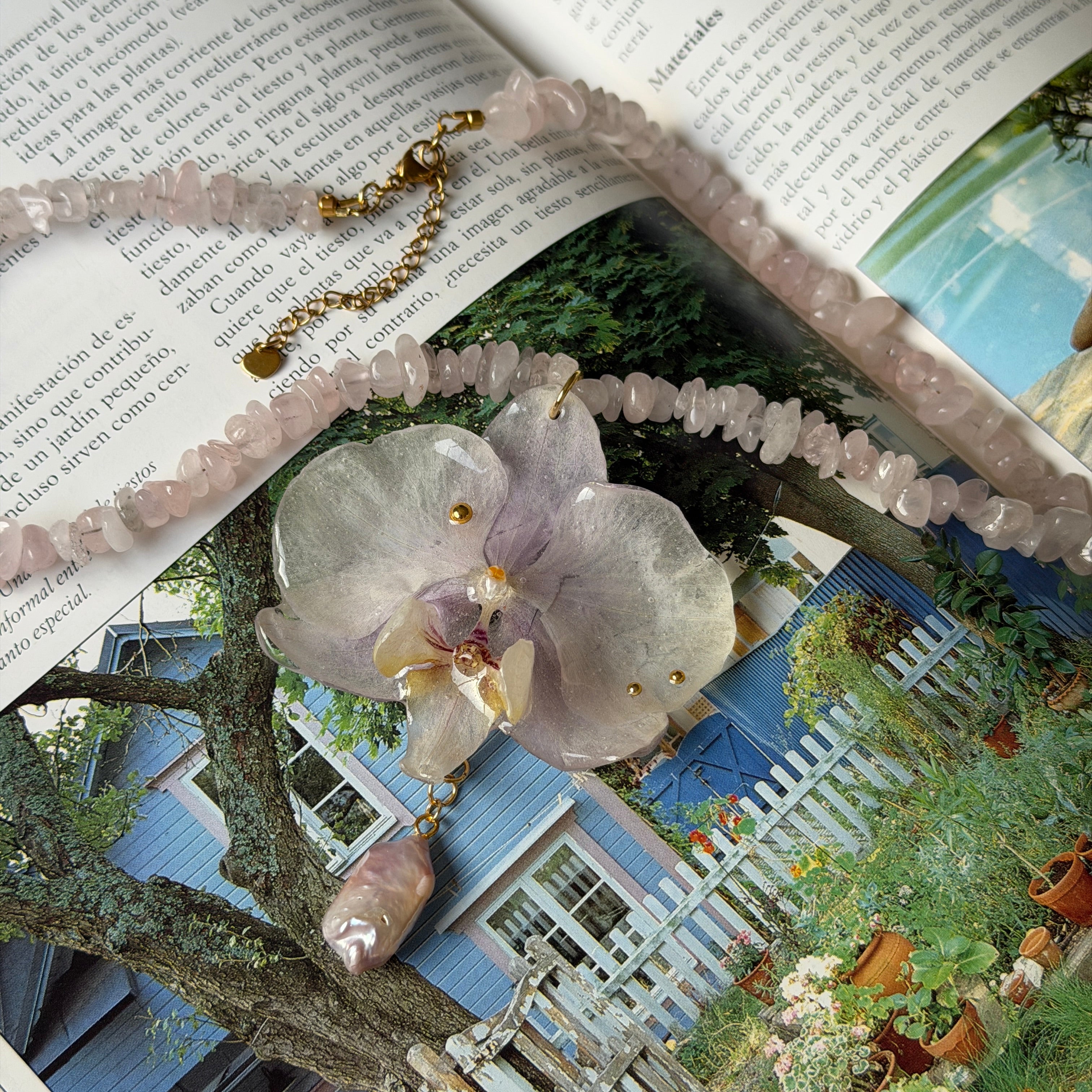 Collar Orquídea - Oriana