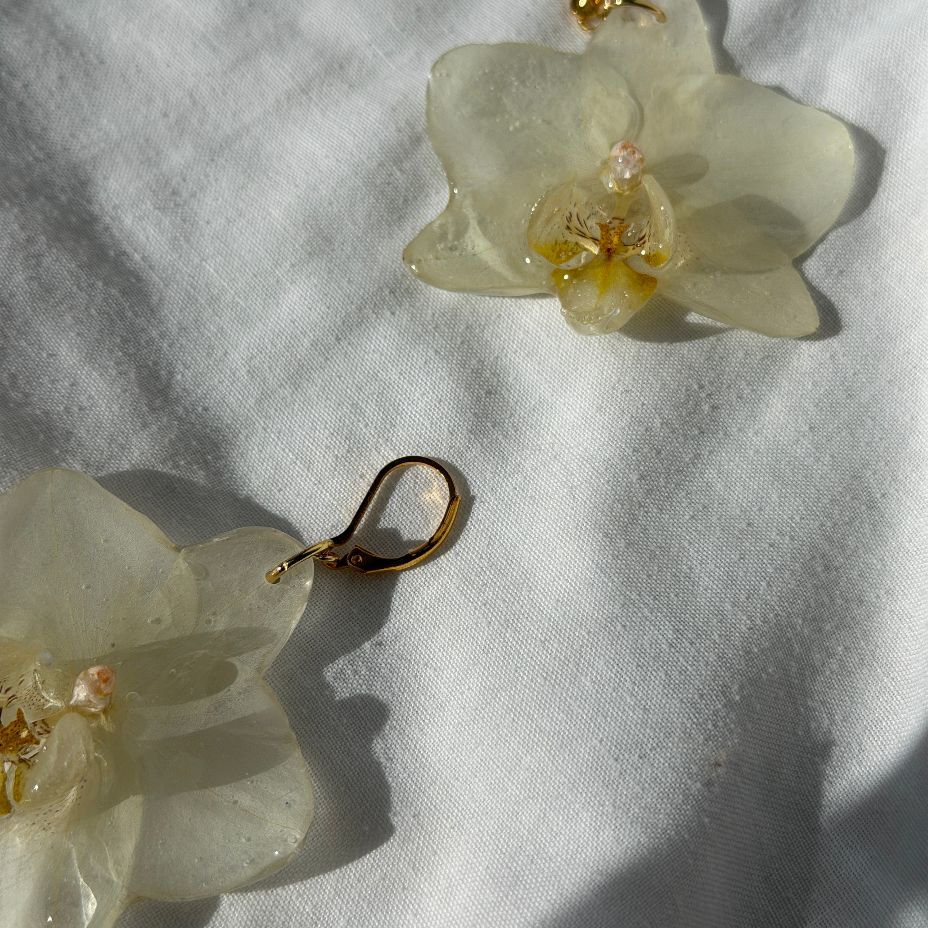 Pendientes Orquídea - Lúmina