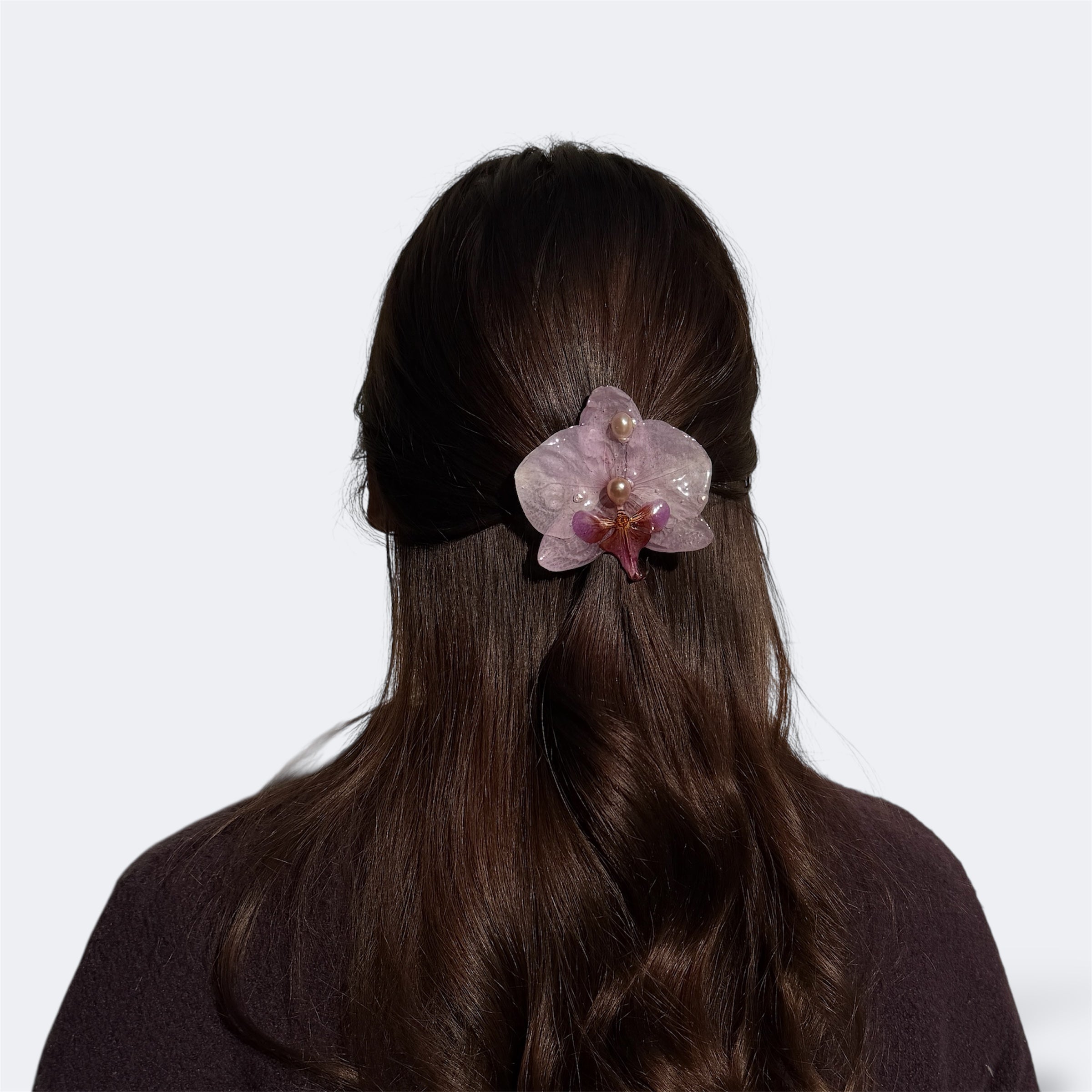 Pinza Orquídea - Amatista