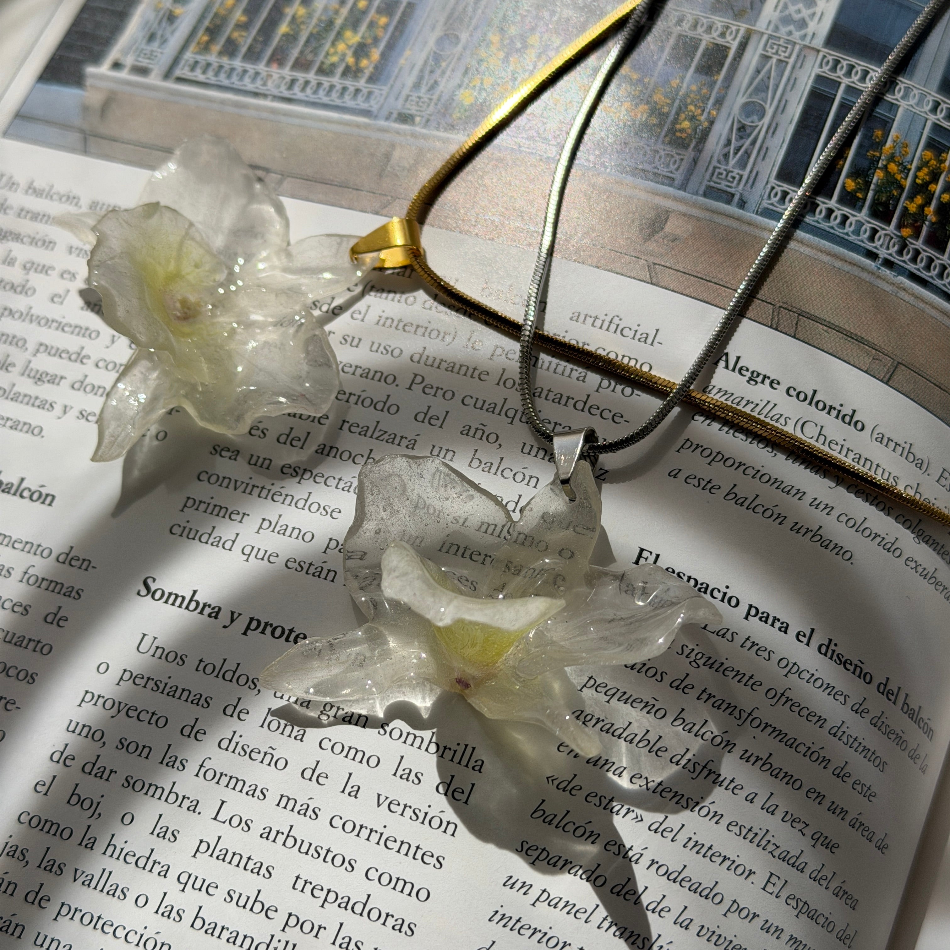 Collar Orquídea - Madre