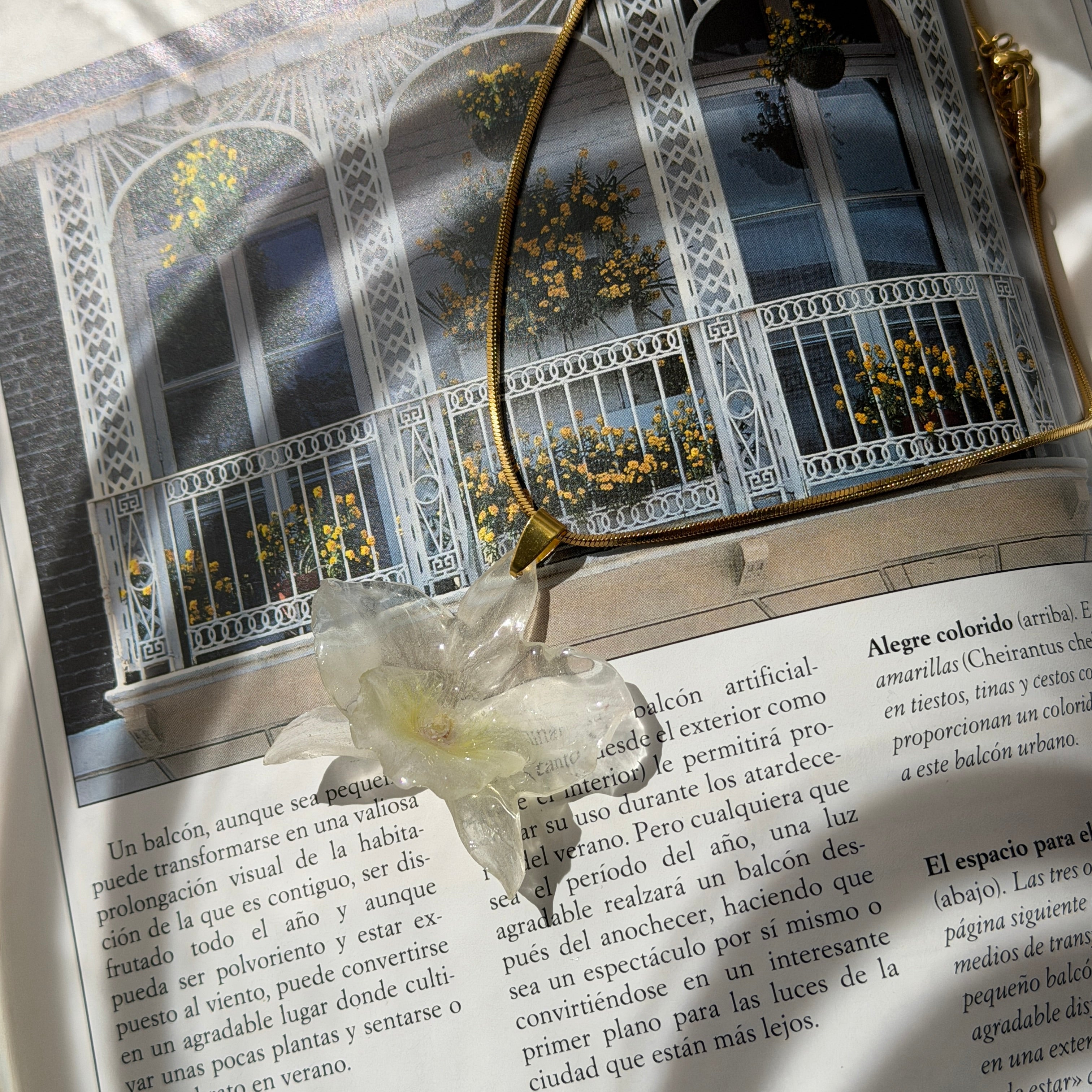 Collar Orquídea - Madre