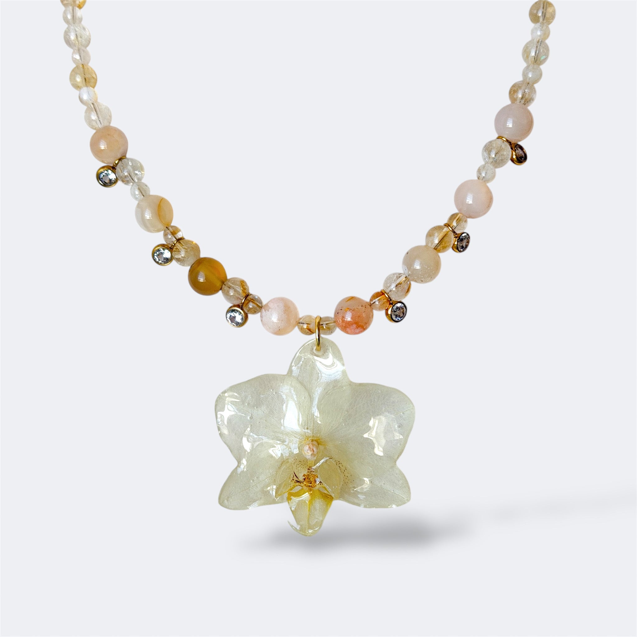 Collar Orquídea - Aurora