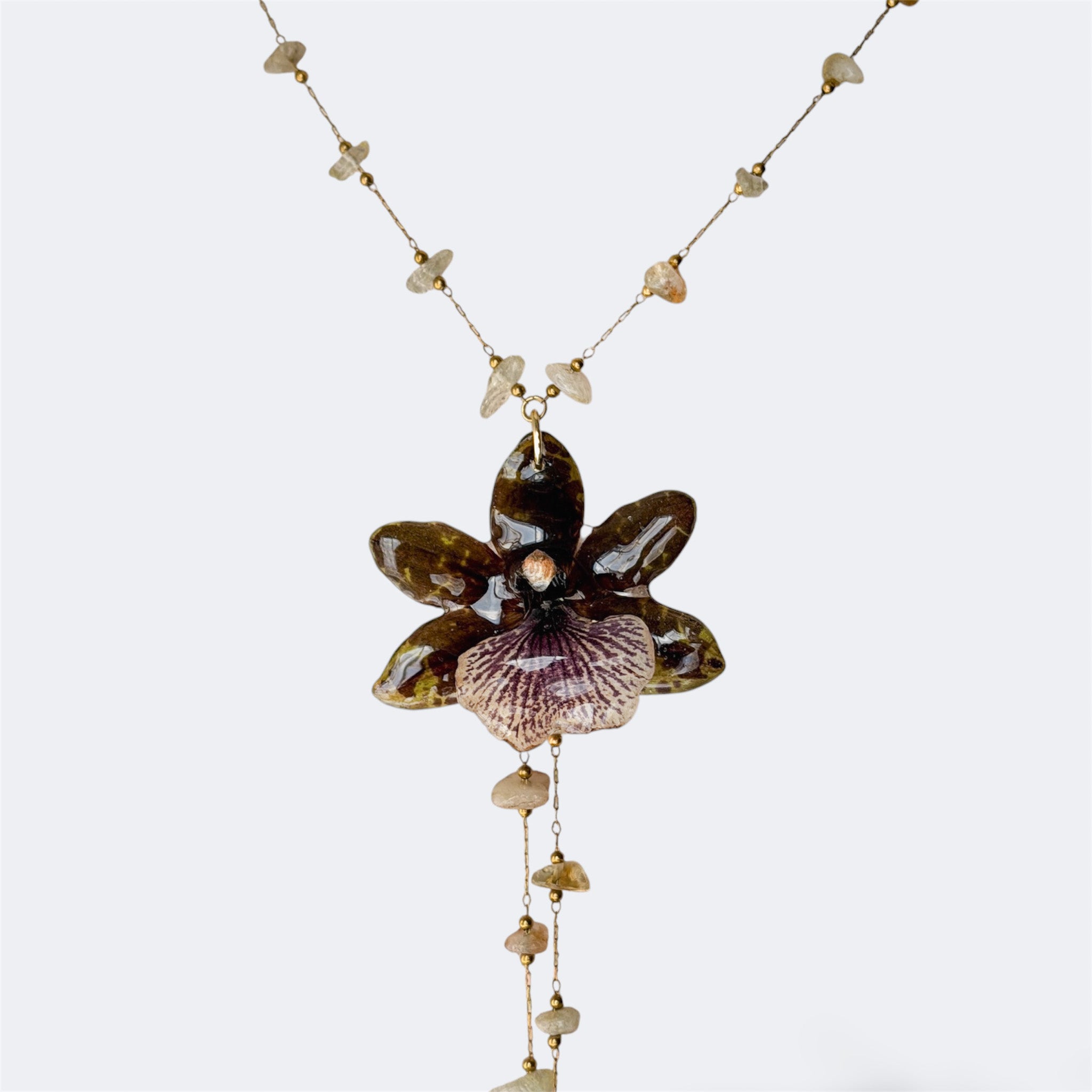 Collar Orquídea - Terra