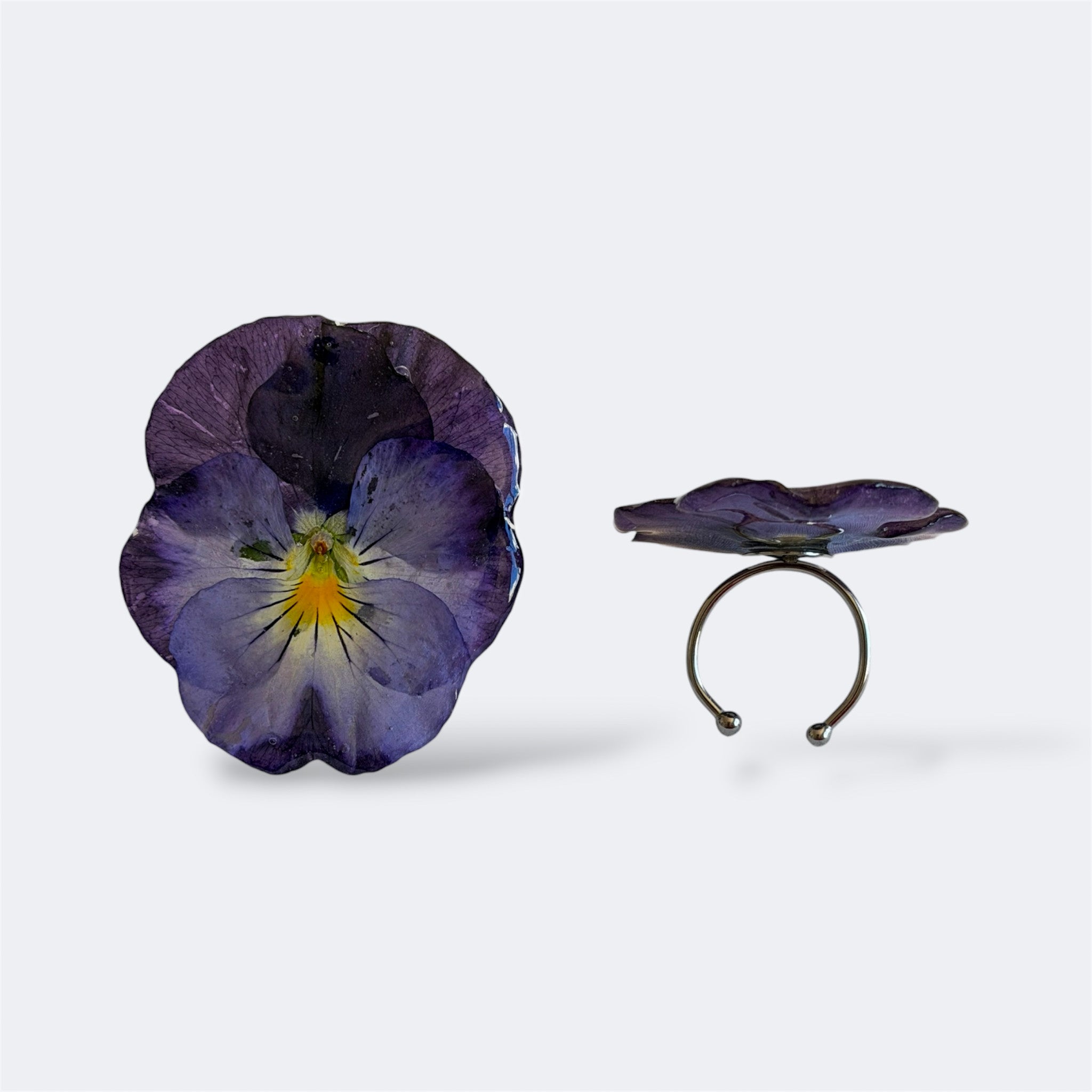 Anillo Pensamiento - Violeta