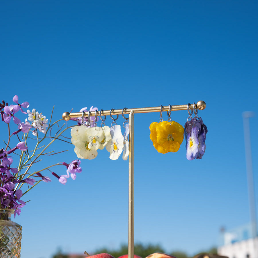 Pendientes Pensamiento - Candela