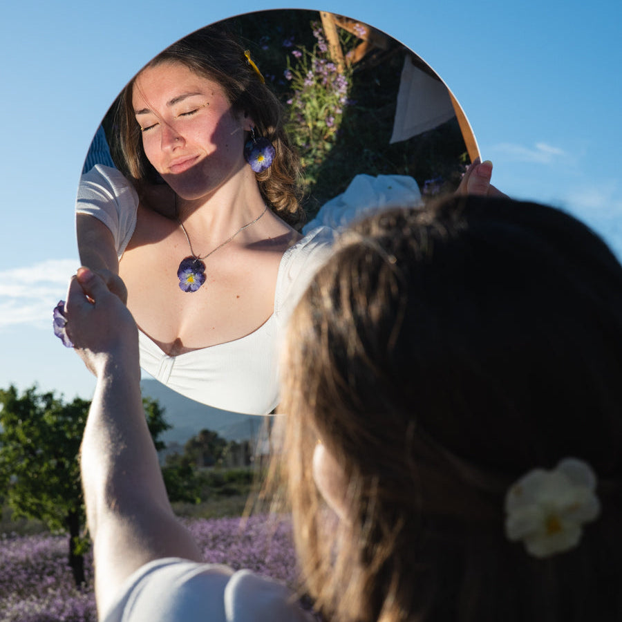 Collar Pensamiento - Violeta