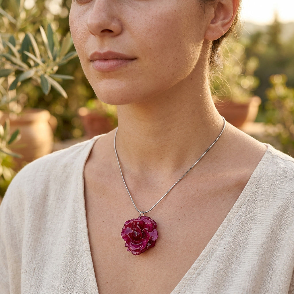 Collar Clavel - Fulgor